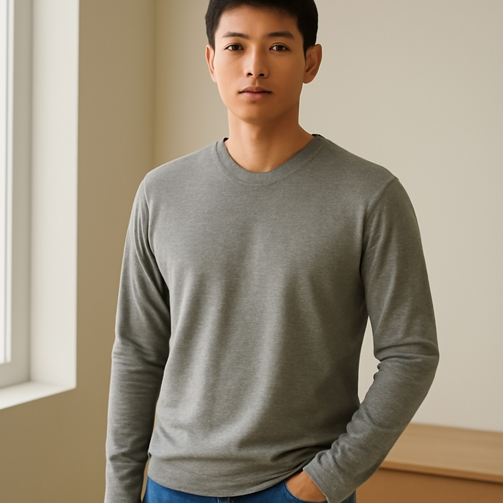 남자긴팔티 대표 이미지